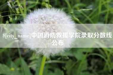 克拉玛依中国消防救援学院录取分数线公布