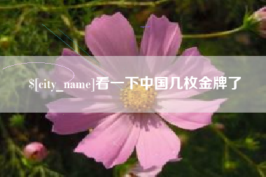 克拉玛依看一下中国几枚金牌了