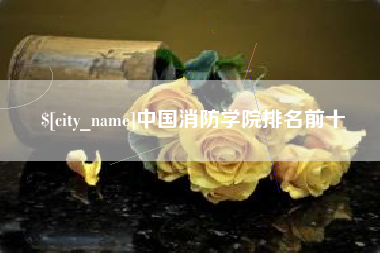 克拉玛依中国消防学院排名前十