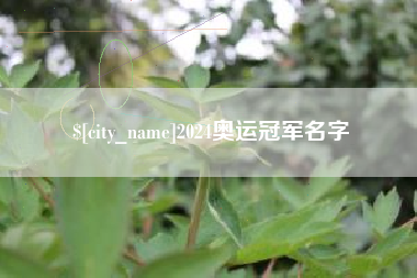 克拉玛依2024奥运冠军名字