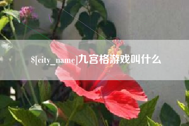 克拉玛依九宫格游戏叫什么