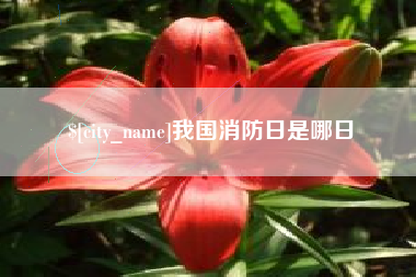 克拉玛依我国消防日是哪日