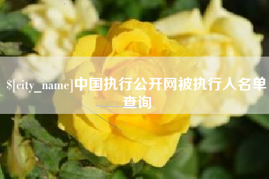 克拉玛依中国执行公开网被执行人名单查询