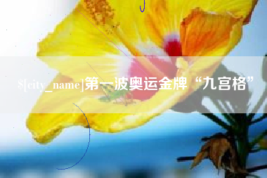 克拉玛依第一波奥运金牌“九宫格”