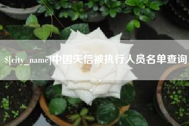 克拉玛依中国失信被执行人员名单查询