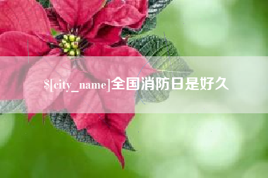 克拉玛依全国消防日是好久
