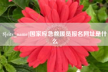 克拉玛依国家应急救援员报名网址是什么