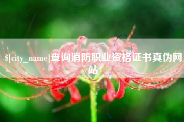 克拉玛依查询消防职业资格证书真伪网站