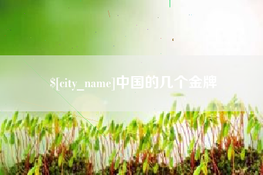 克拉玛依中国的几个金牌